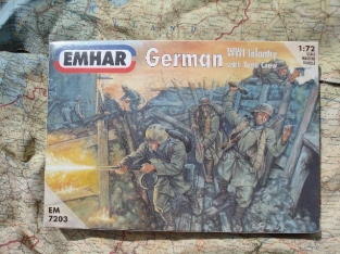 EMHAR 7203  German WWI Infantry with Tank Crew